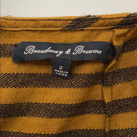 Madewell Broadway & Broome Stucco Striped Dress - Picture 3 of 3